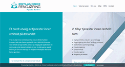 Desktop Screenshot of ostlandske-rengjoring.no
